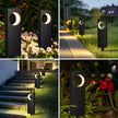 Solar Pathway Lights Outdoor Waterproof Bright Moon Auto On/Off Garden Light for Yard Patio Porch Lawn Outside Decor Lighting