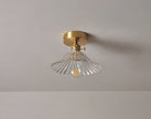 Modern Pendant Ceiling Lamp with Glass Shade for Kitchen Aisle Balcony Bedroom Home Art Deco Led Ceiling Lights Fixtures E27