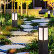 E27 Outdoor Path Light 40/60/80CM Pathway Post Light Waterproof Landscape LED Bollard Lighting Garden Backyard Lantern Lawn Lamp