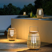 Solar Lights LED Floor Lamp Outdoor Waterproof Solar Energy Imitation Rattan Ambient Lamp Villa Gate Garden Courtyard lighting