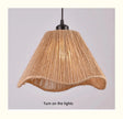 2025 Handmade Woven Restaurant Pendant Light Hemp Rope Light Bedroom Light Restaurant Japanese Style Room Decoration Pendant Lig