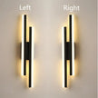 LED Bedroom Wall Lamp Wall Sconces Copper Line Pipe Acrylic Lampshade Indoor Lighting for Living Room Corridor Light Fixture