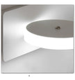 Modern Stair Led Wall Lamp Kitchen Bathroom Mirror Light Fixture Decor Bedroom Home Lighting White Metal Acrylic Sconce 110-220V