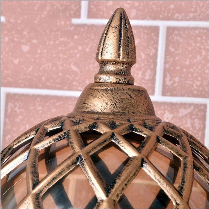 Retro Outdoor Wall lamp Waterproof Outdoor Lighting Creative Garden Lamp European Wall Lamps