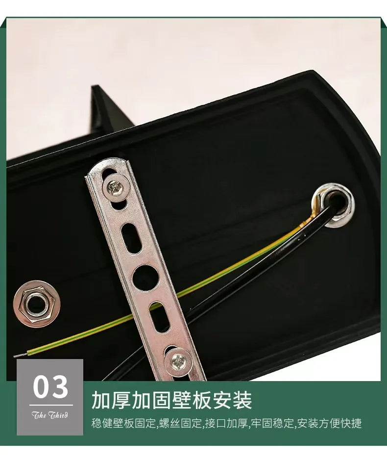 Outdoor Waterproof Wall Lamp Simple Modern Hotel Restaurant Clothing Store Decorative Lighting Villa Gate Balcony Lamp