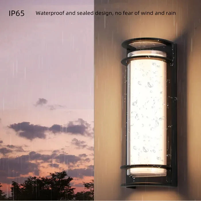 Outdoor LED Wall Lamp Waterproof Villa Lighting Courtyard  Simple Entrance Gate Pillar Outdoor Corridor Terrace Outside