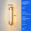 Modern Light Outdoor LED Wall Light Transparent Crystal with Bubble Style for Villa Porch Patio and Garden Lighting Lamps