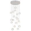 Meteor Shower Crystal Bubble Chandelier Villa Stair