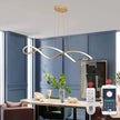 Contemporary Glass Pendant LED Lighting for Living and Dining Spaces